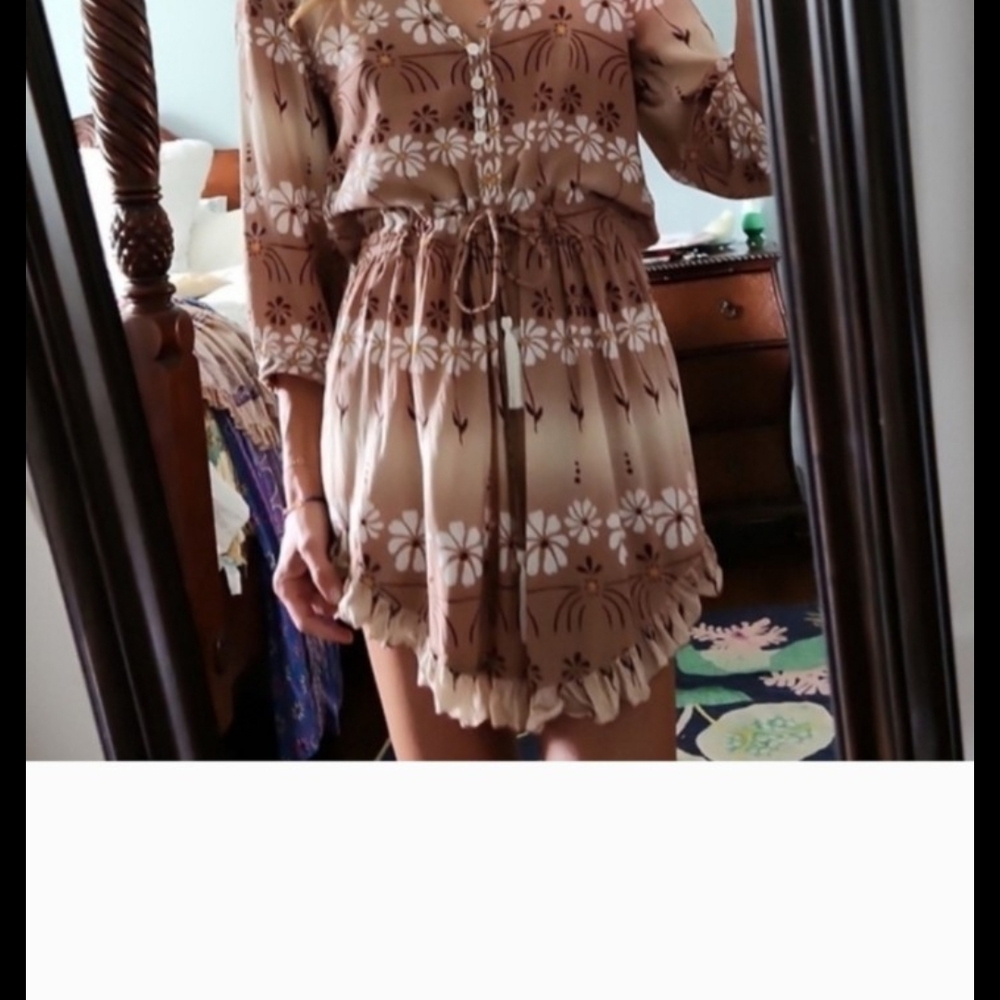 Spell And Gypsy Collective Daisy Chain Dress Sz S - Picture 2 of 5